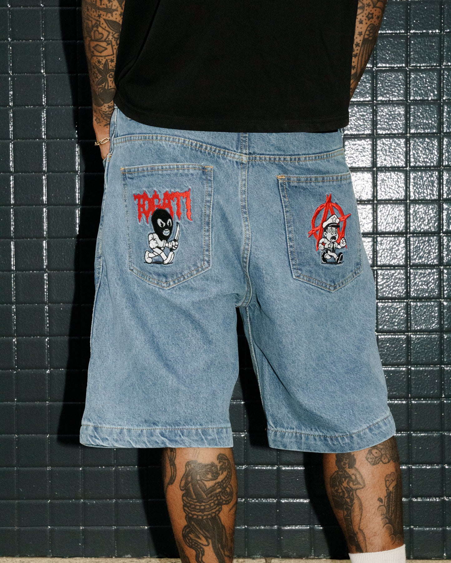 Crimson club Jorts