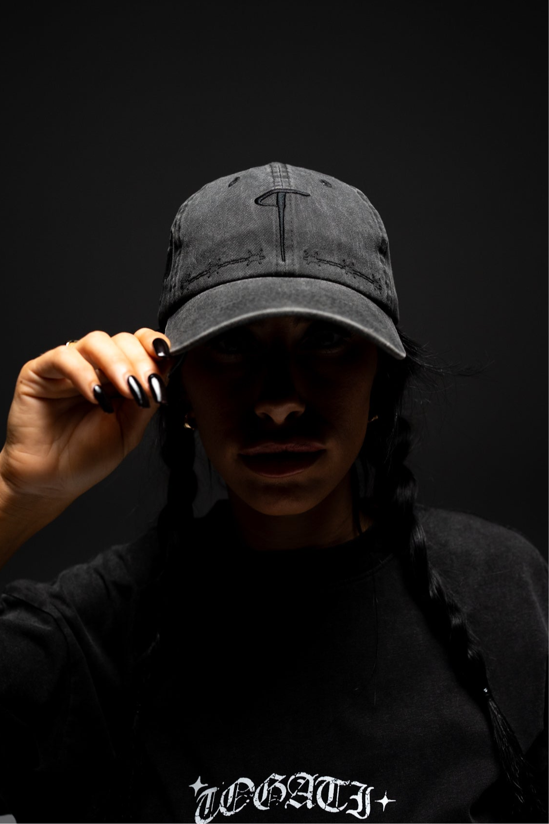 Stone Wash Strap back