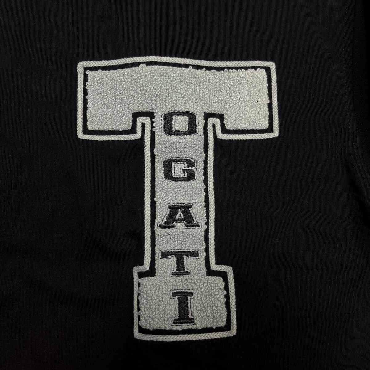 Black & Emerald Grey Crewneck